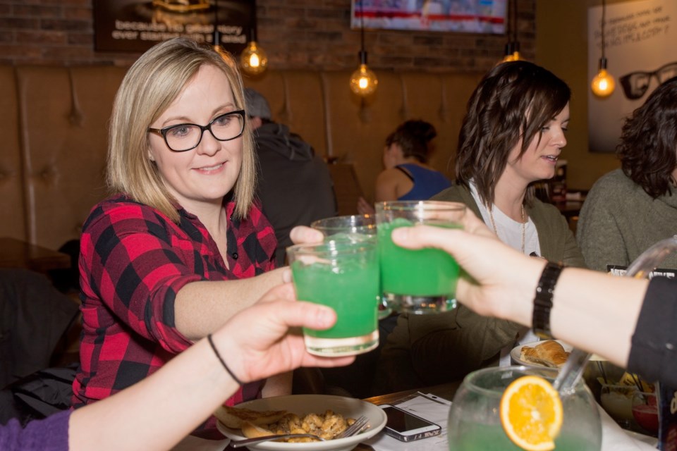 Rosalie Story and her friends participated in one of the Appetizing Estevan Culinary Tours. Photo submitted