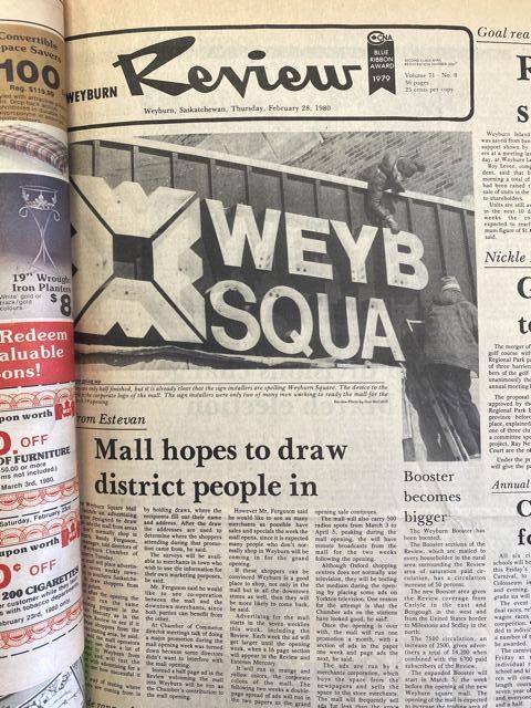 40 years ago Weyburn Square