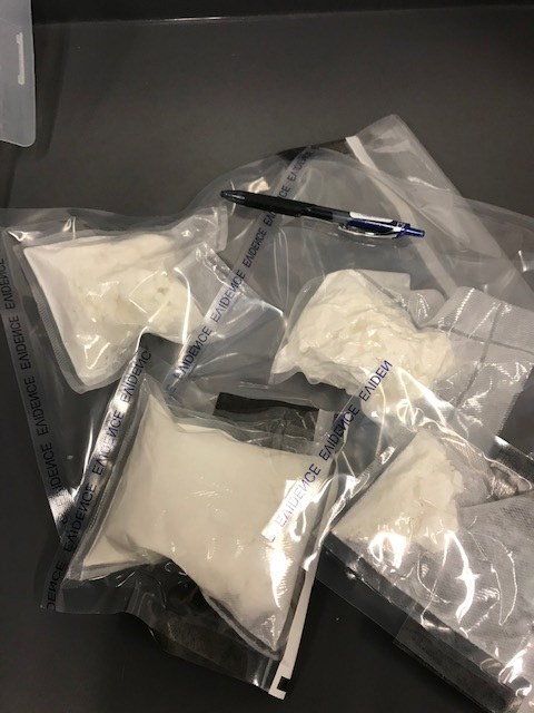 RCMP seized 370 grams of suspected crack cocaine after stopping a vehicle that was travelling 174 km