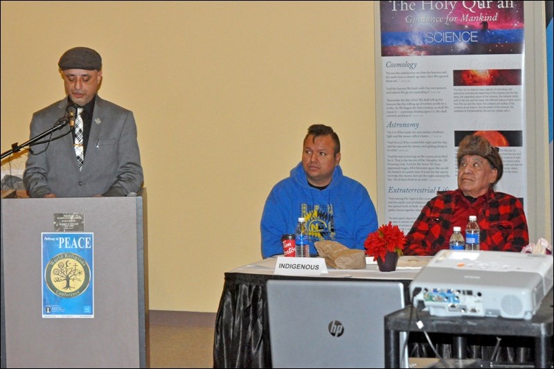 Speakers at the Pathway to Peace conference in North Battleford included the following: Gohar H. Qur
