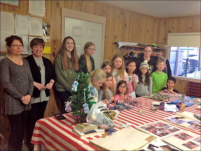 The Meota Girls Club at the Shrove Tuesday supper of pancakes and sausages held at the Do Drop In Feb. 25. It was well attended and enjoyed by all. Photo submitted by Lorna Pearson