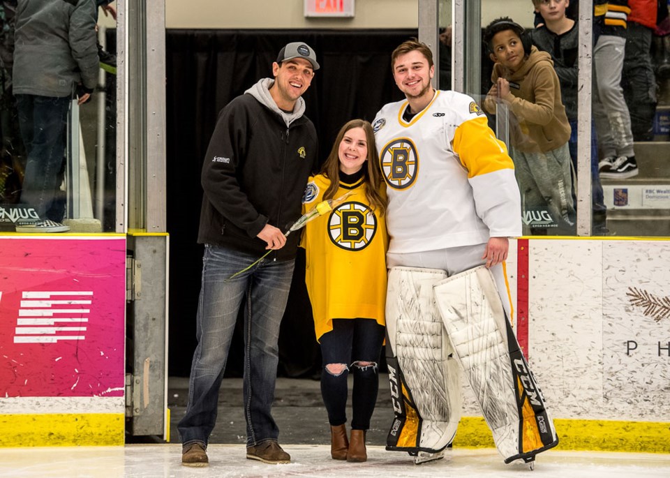 Bruin Billet parents Stubels