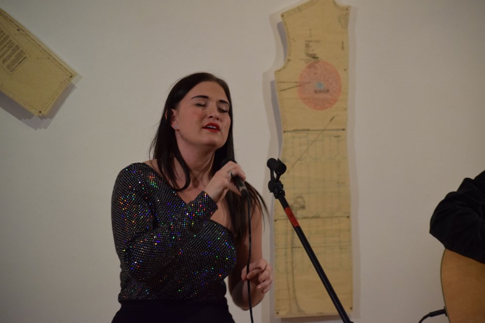 Karissa Hoffart was among the performers at the International Women's Day concert at the Estevan Art Gallery and Museum.