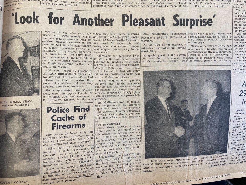 60 years ago Pleasant Surprise