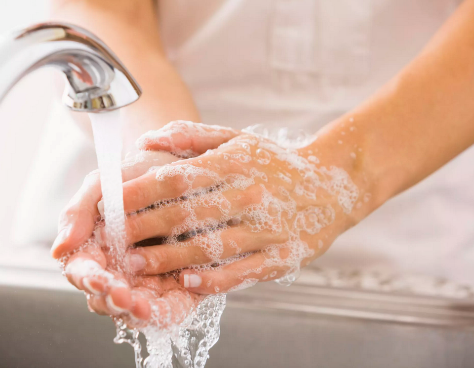 hand washing