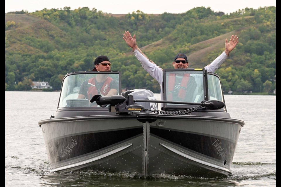 Another fishing success story from right here in Saskatchewan are the Konrad boys (Adam and Alex) of www.fishinggeeks.net. Submitted Photo