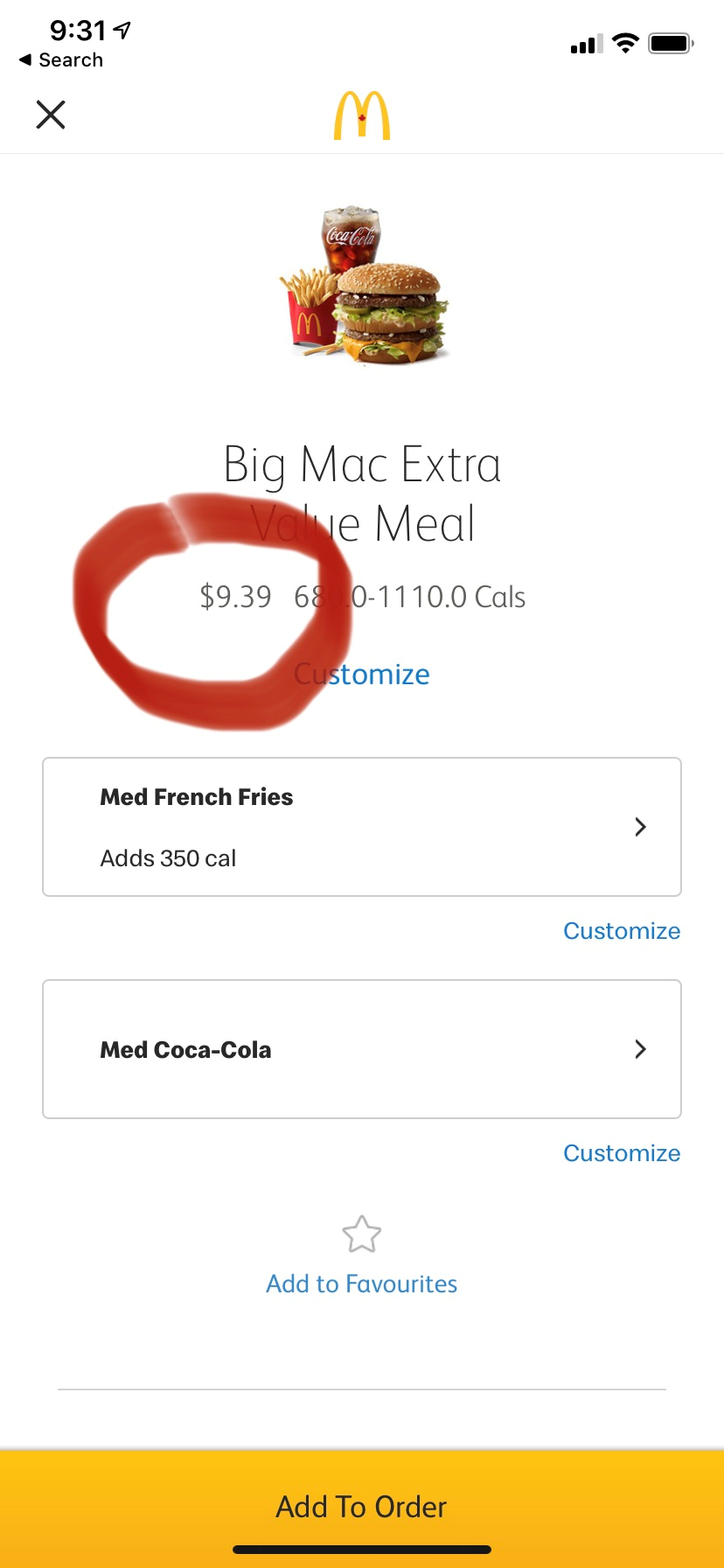 Big Mac Meal