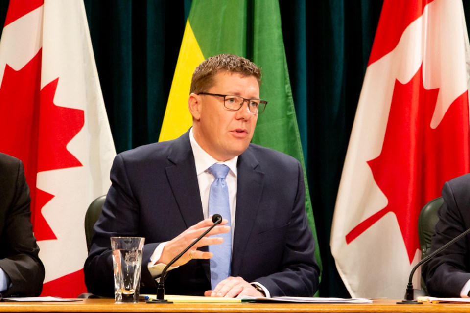 Premier Scott Moe on March 30