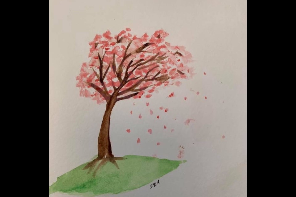 Isobel Plamondon submitted a few watercolour pieces. - SUBMITTED PHOTO