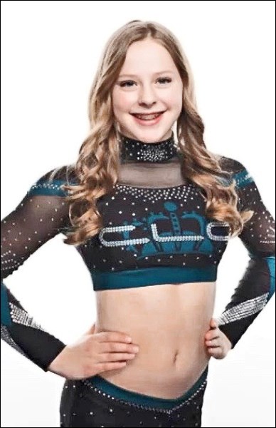 SCA Leadership Award winner 2020, Kjersti Graupe from Cheer Legacy, hometown North Battleford. Photo