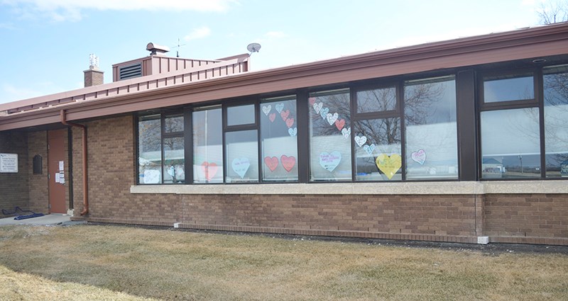 Hearts in the Window