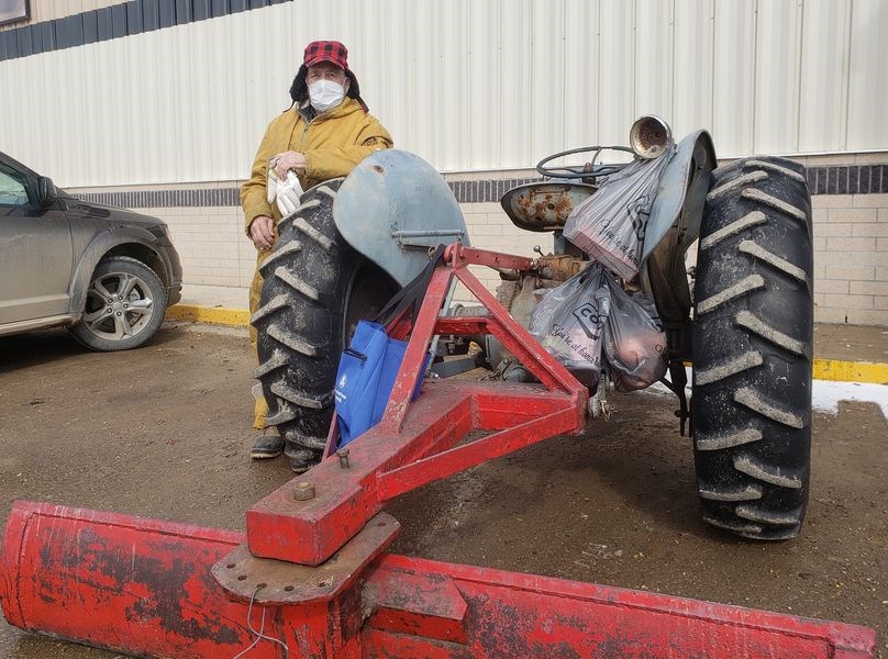 Bernie Brandt Loaded Tractor