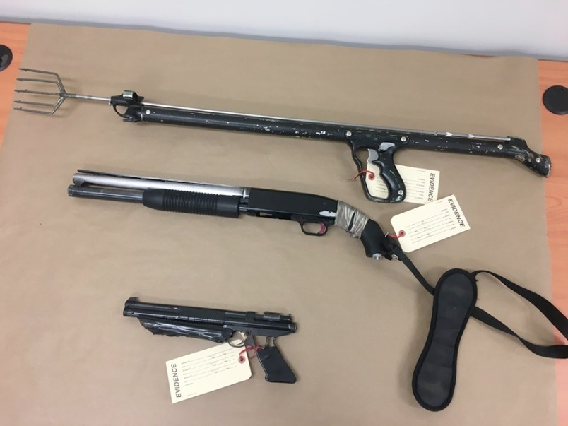 Weapon seizure Sturgeon Lake
