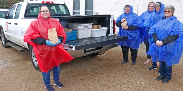 Salvation Army lunches