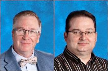North Battleford Comprehensive teachers, Rob Wall and James Halushka