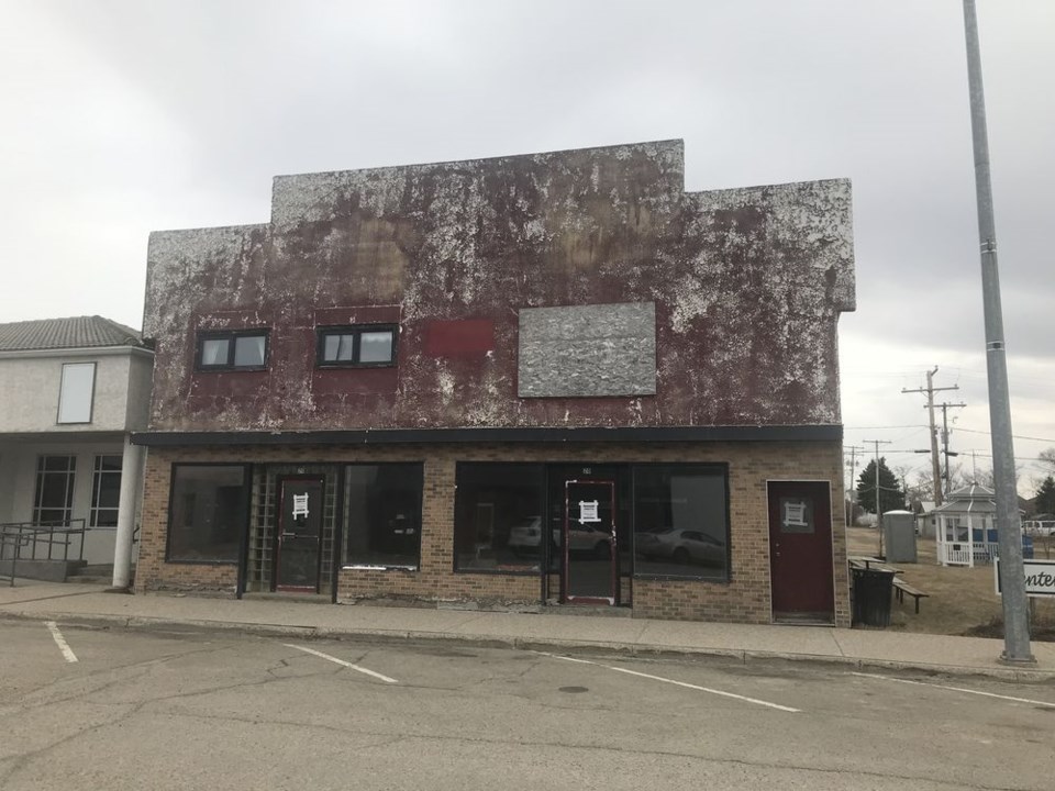 Asbestos in Town building