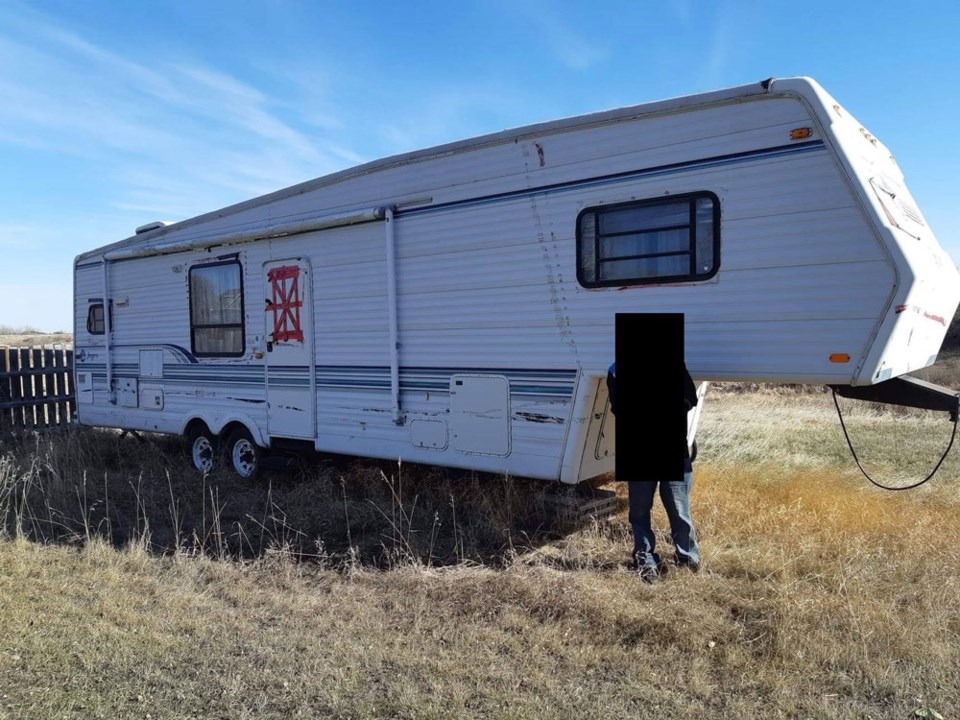 Stolen camper trailer