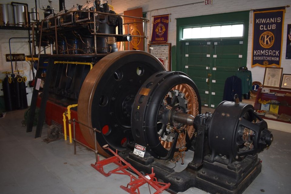 The Museum contains a generator that supplied Kamsack with electricity from 1915 to 1960.