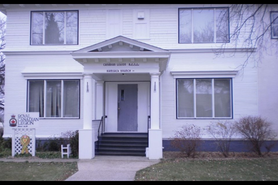 The Kamsack Branch 24 of the Royal Canadian Legion is located at 324 Second Street.