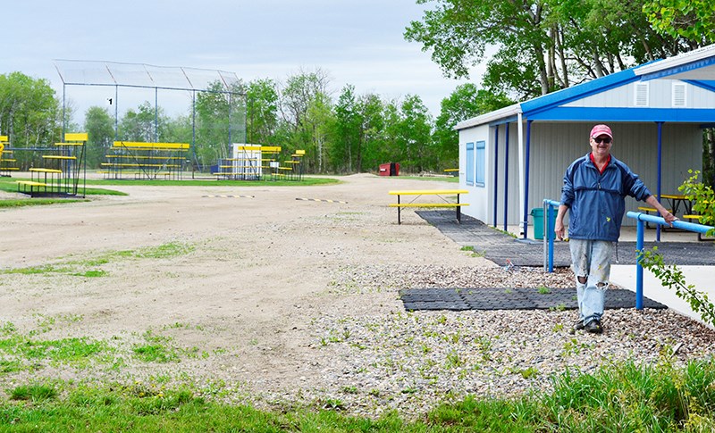 Carlyle and District Lions Club member Gord Paulley is very pleased with the facilities the park provides to the community of Carlyle.