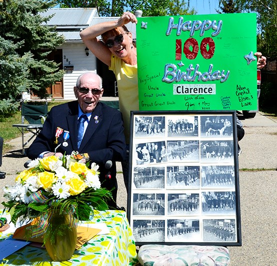 Clarence Hookenson turns 100