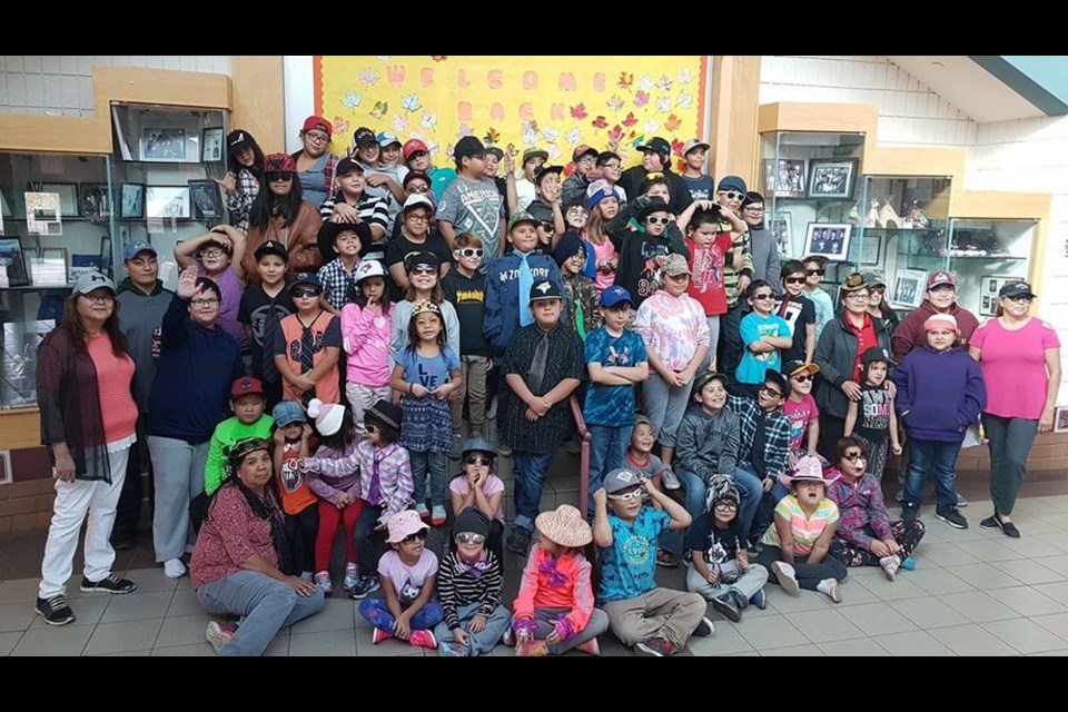 A happier time at CGCEC when the students took part in Hat, Glasses and Tie Day. With COVID-19 restrictions implemented, the students are not in school.