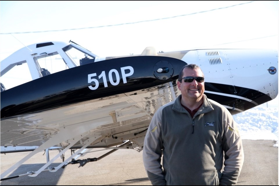 Aircraft and farming were a part of Jeff Farr’s life since his early years. Photo submitted