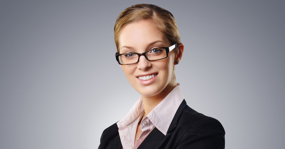 Stock business woman