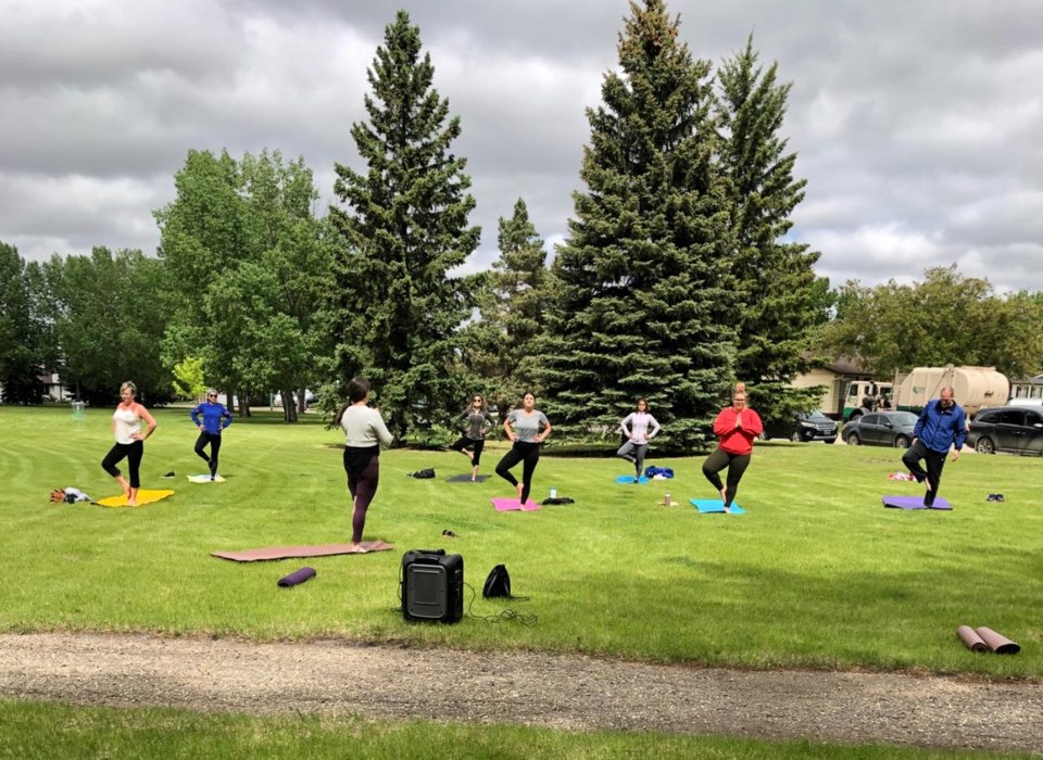 Yoga in the Park