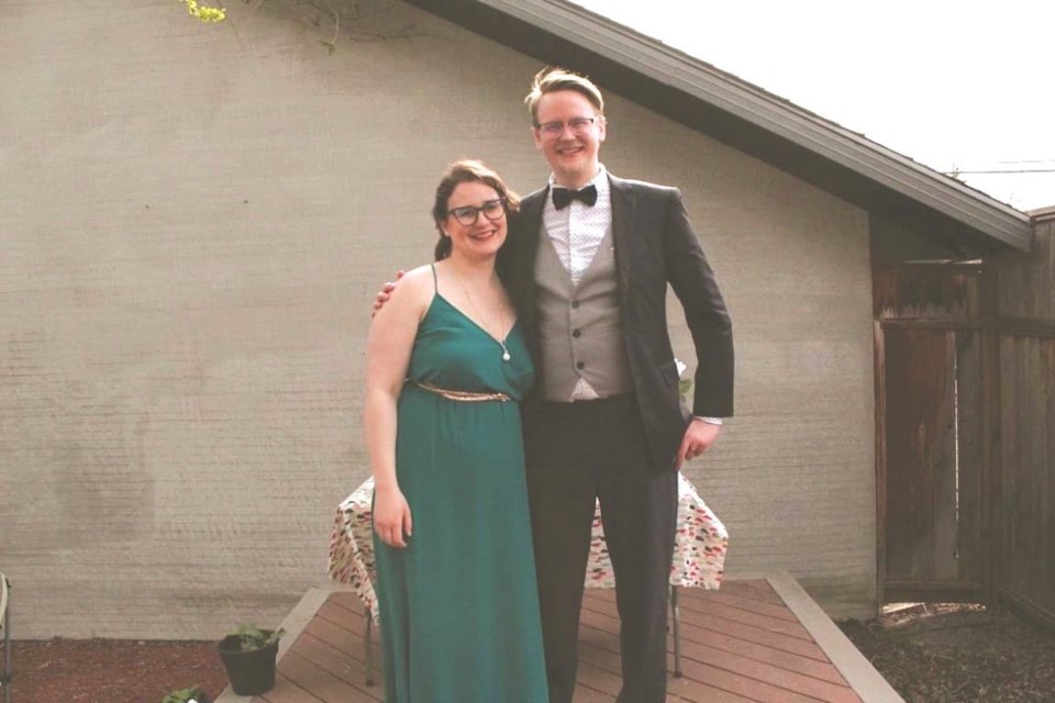 Nikki’s original dress and Jon’s suit were unavailable to them due to the virus, but all can agree they looked wonderful on their wedding day.
