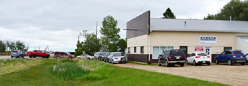 SARCAN in Redvers is experiencing long line-ups for customers returning recyclables.