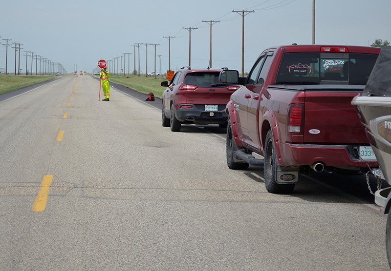 Highway 13 construction