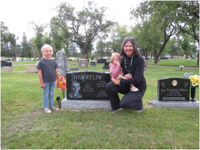 Nico’s gravesite