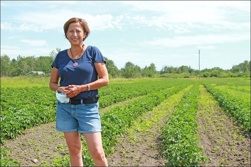 While the community garden in Ahtahkakoop Cree Nation has only been going for three years, Dorothy A