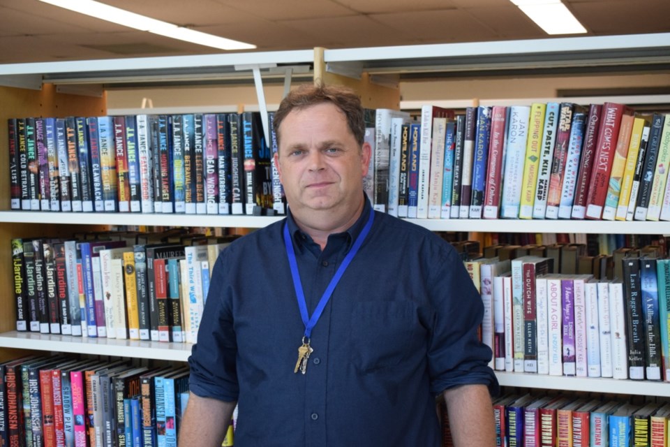 Jason Radshaw is the new branch manager at the Estevan Public Library.