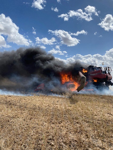 Field fire pic