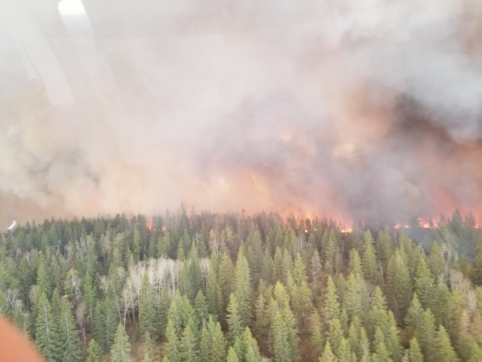 Fort à la Corne Fire