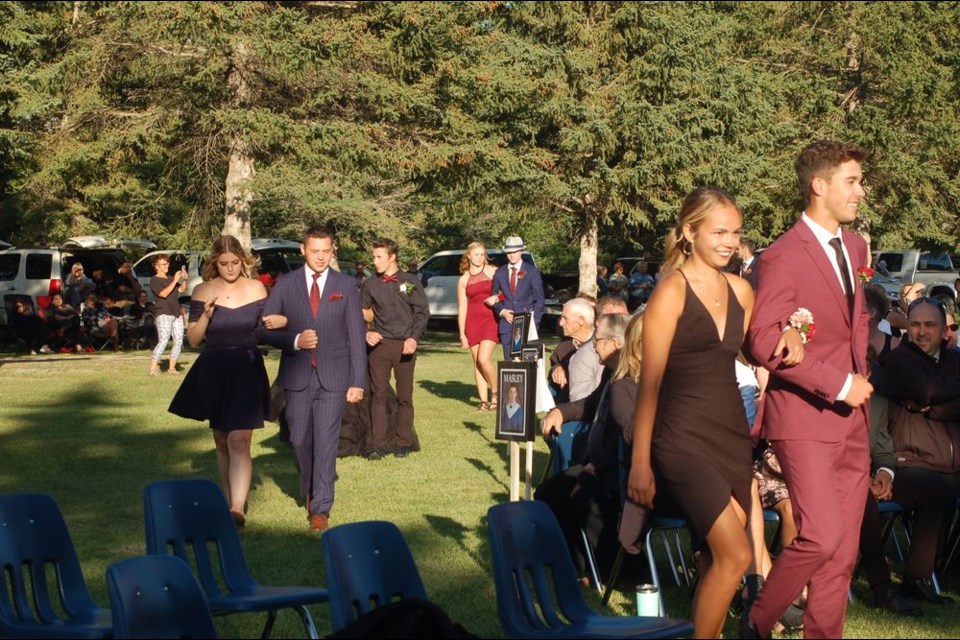 The Sturgis Composite School graduation concluded with a mini grand march