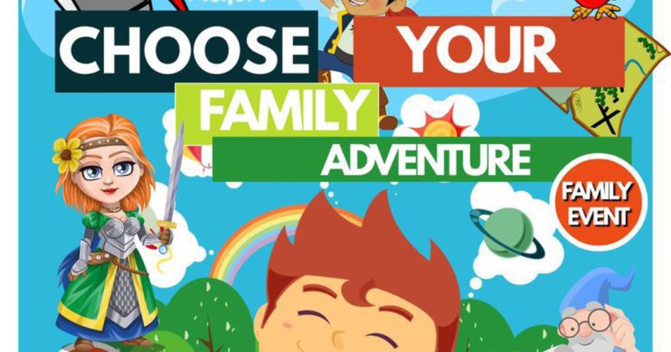 Choose Your Family Adventure Poster