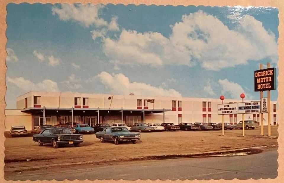 The Derrick Motor Hotel was built in 1965 and served the community for over 50 years. Photo submitted