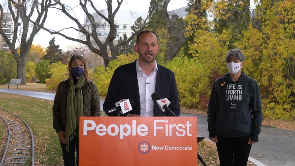 Ryan Meili Mental health Saskatoon Oct 8 2020