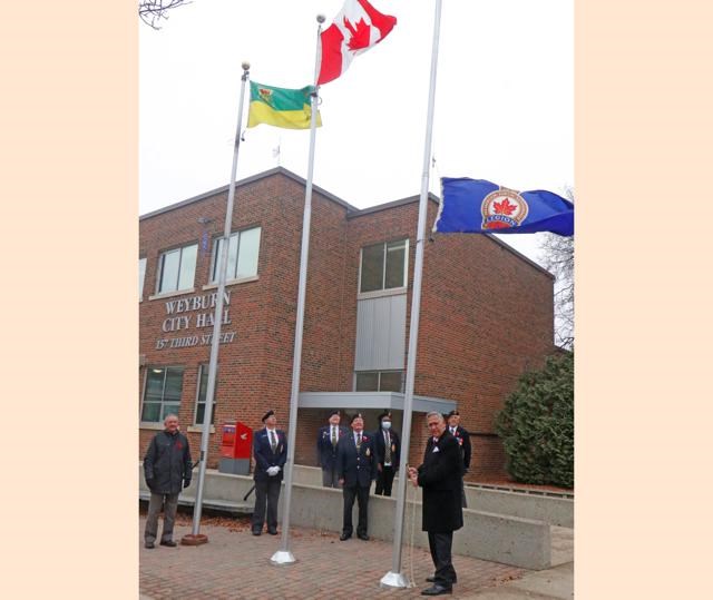 Legion flagraising