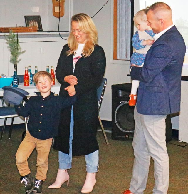 Dustin and family