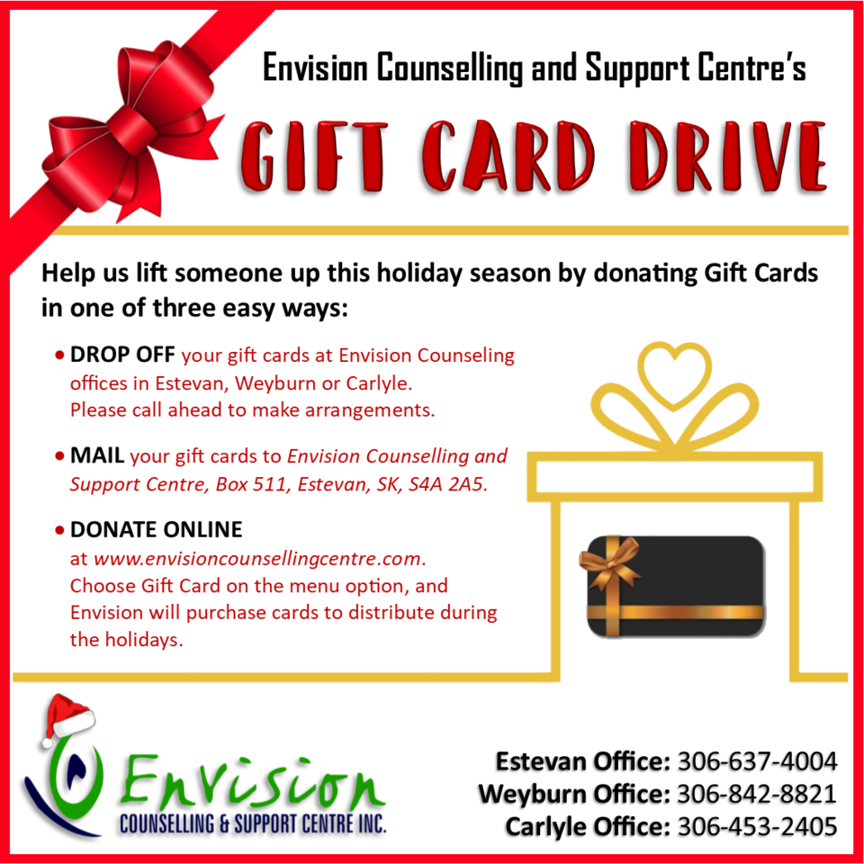 Envision Gift Card Drive
