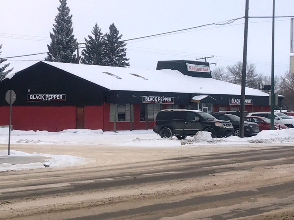 The signs are already up at the Black Pepper restaurant and lounge, which received approval for its