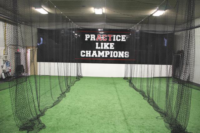 New indoor training facility designed to accommodate needs of