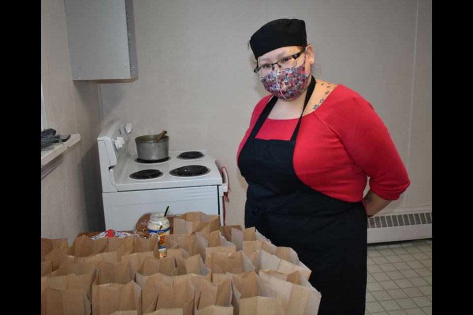 Fallon Severight cooks with her heart and soul for those in need in downtown Kamsack.