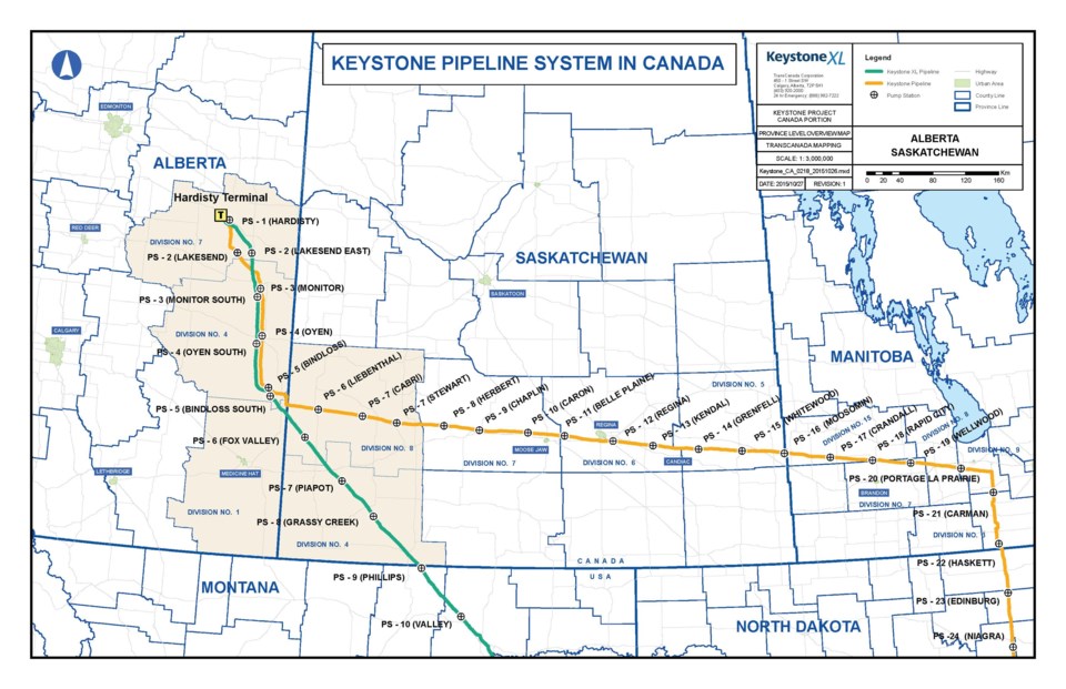 Keystone map