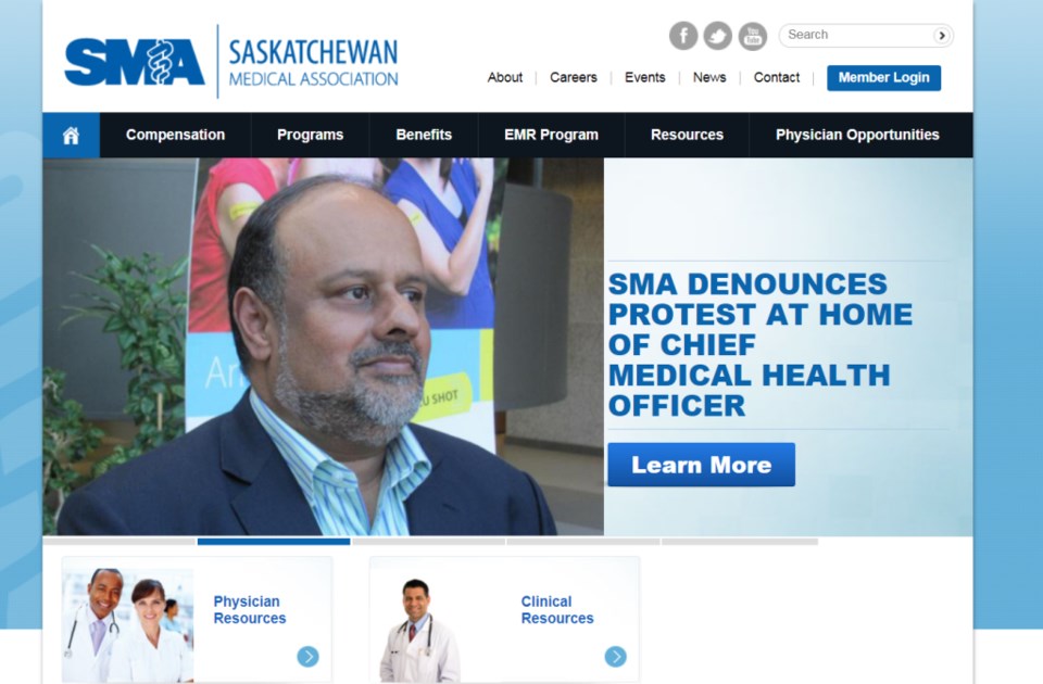 SMA's home page