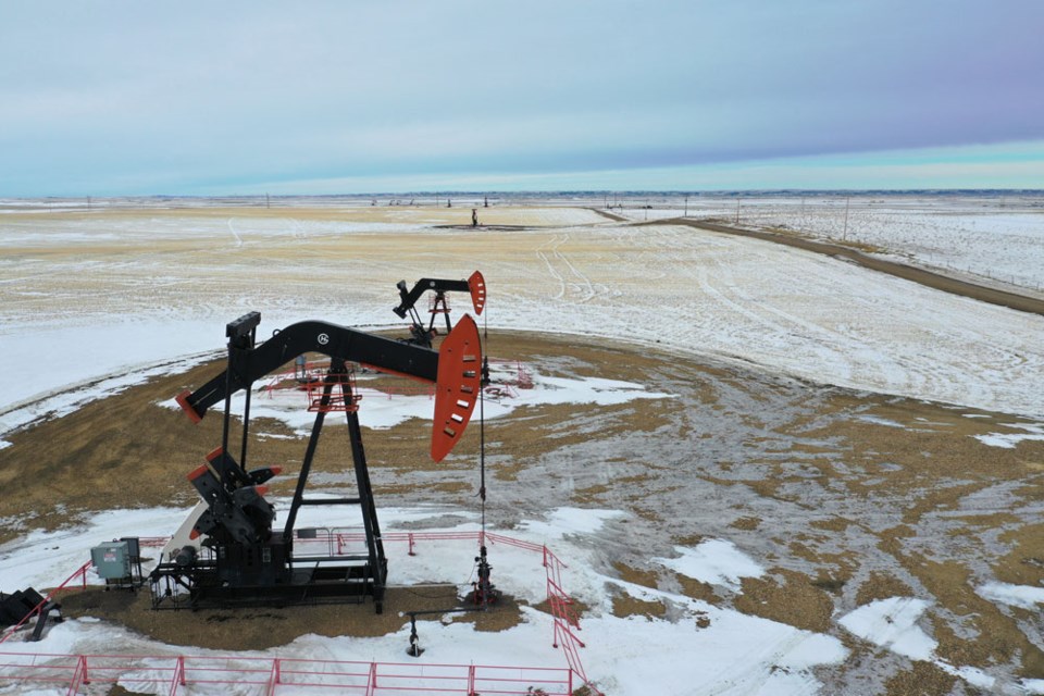 Shaunavon pumpjacks